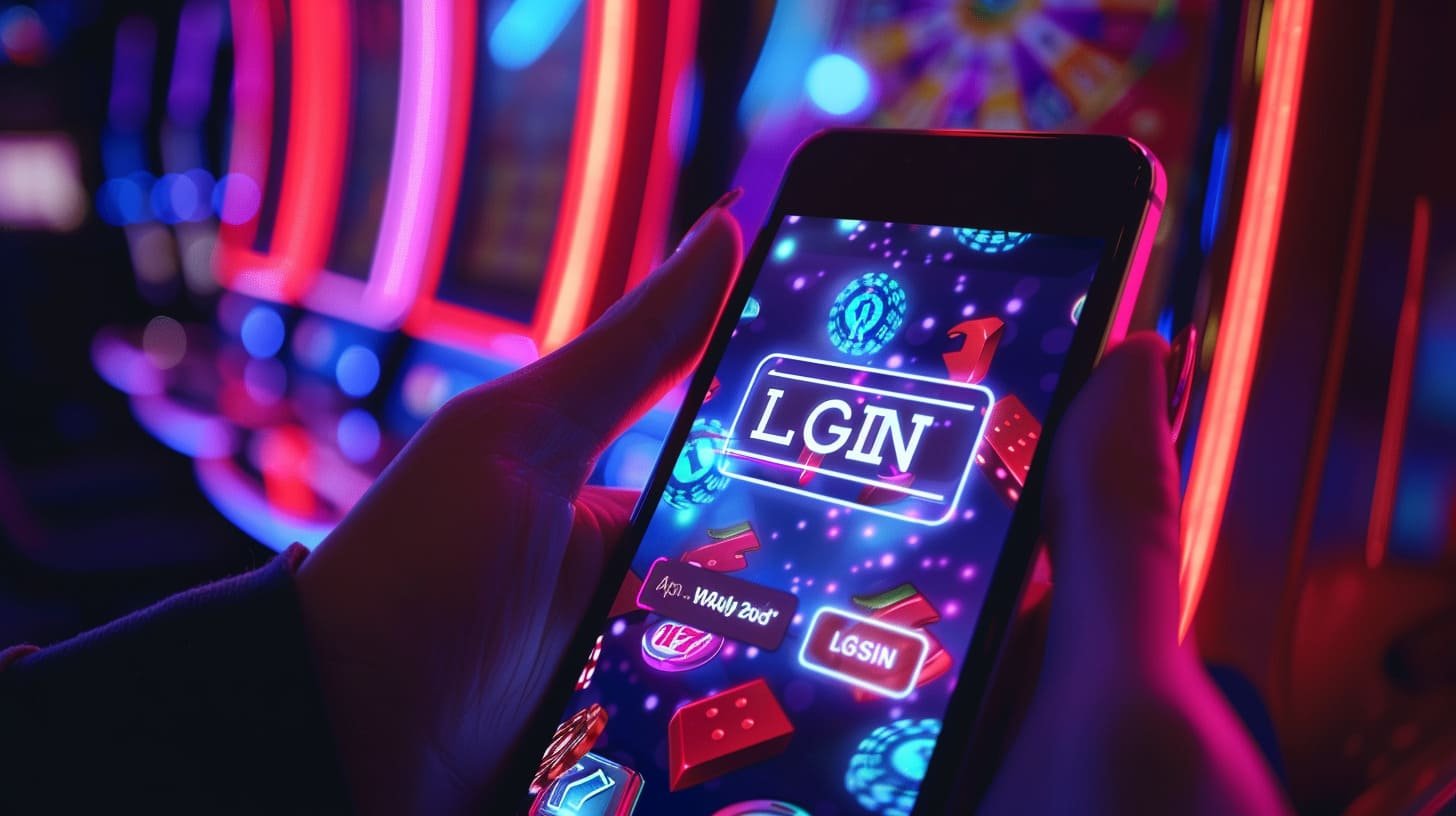 Pengguna meninjau fitur VIP lewat ponsel